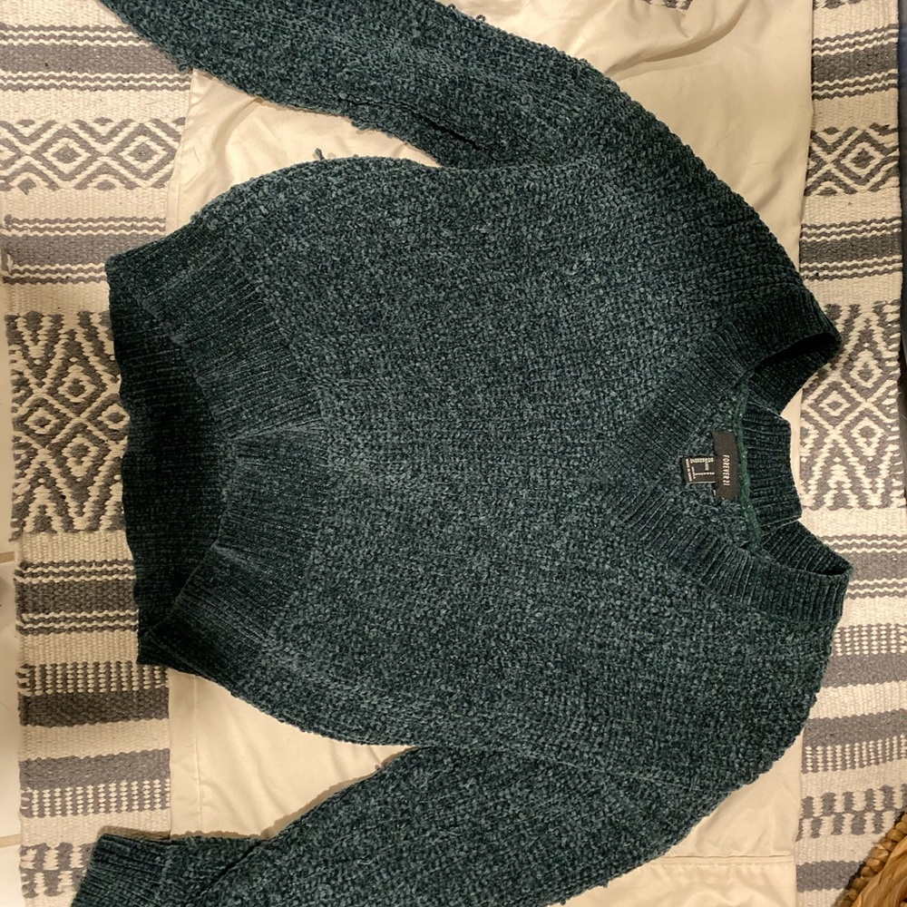 Varsity style sweater